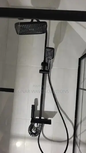 Home Improvement Piano Shower Mixers 4 Function, Led
