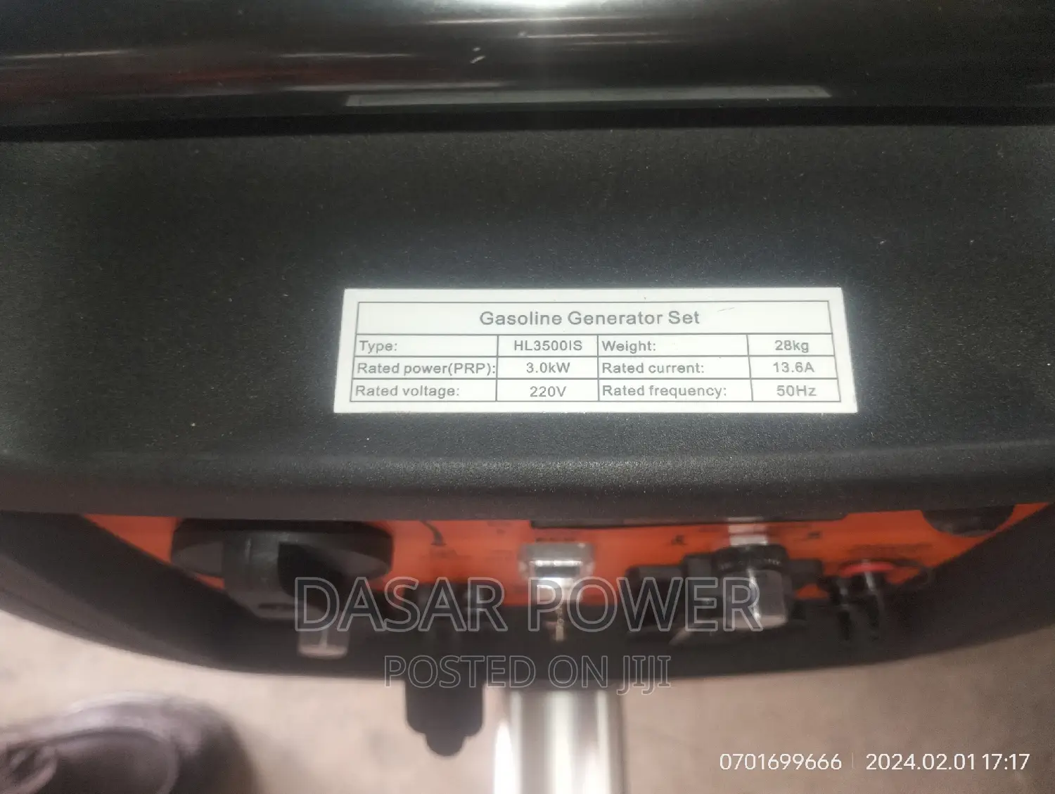 Invertor Generator 3kw, Super Silent.