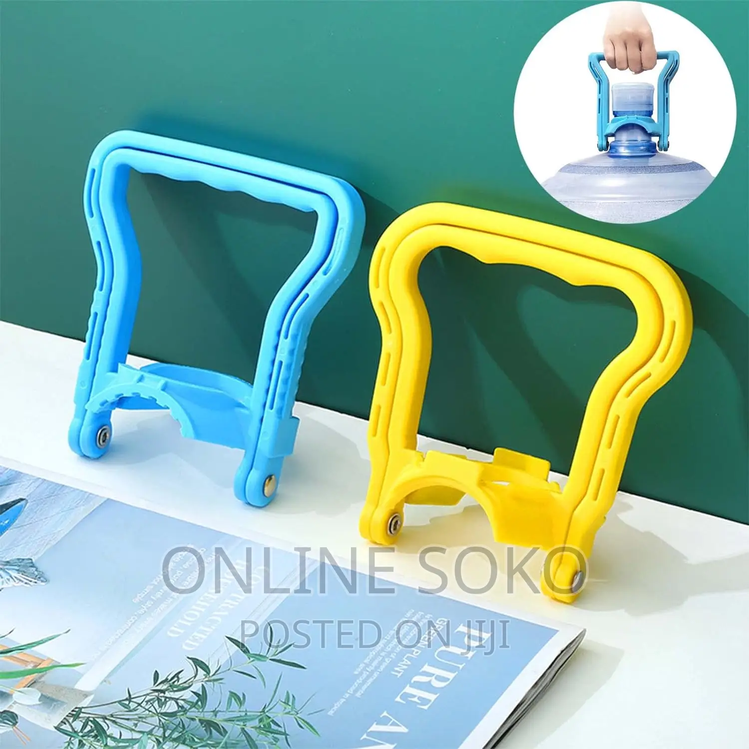 Portable Labor Saving Easy to Carry Water Bottle Lift Handle
