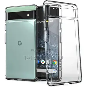 -Clear Back Cover Case for Google Pixel 6A - Crystal Clear