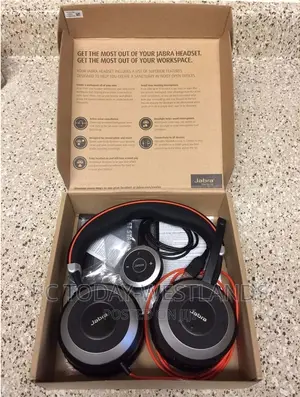 Jabra EVOLVE 80 Headset With Active Noise Cancellation