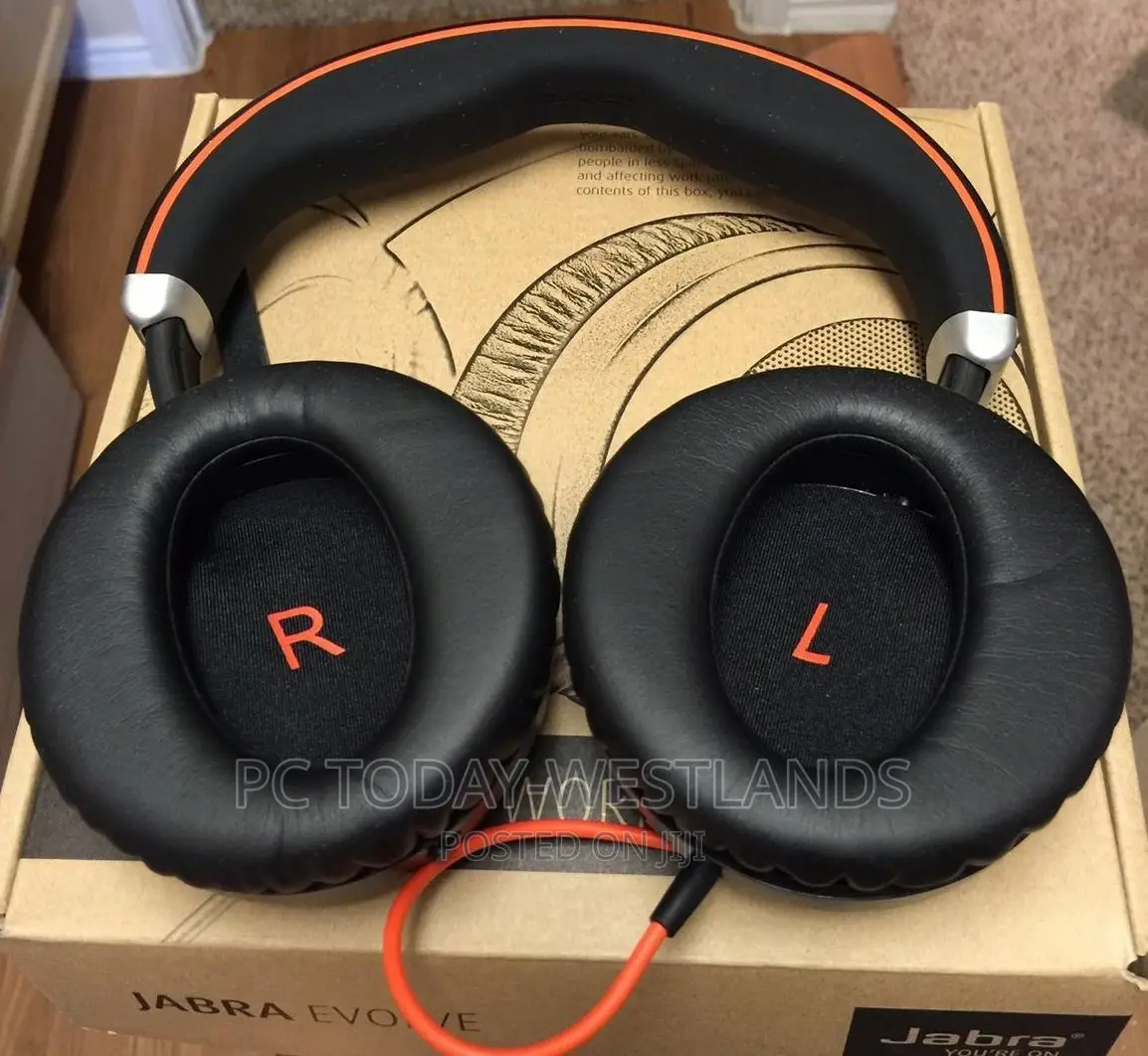 Jabra EVOLVE 80 Headset With Active Noise Cancellation