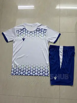 White Imported Football Jerseys