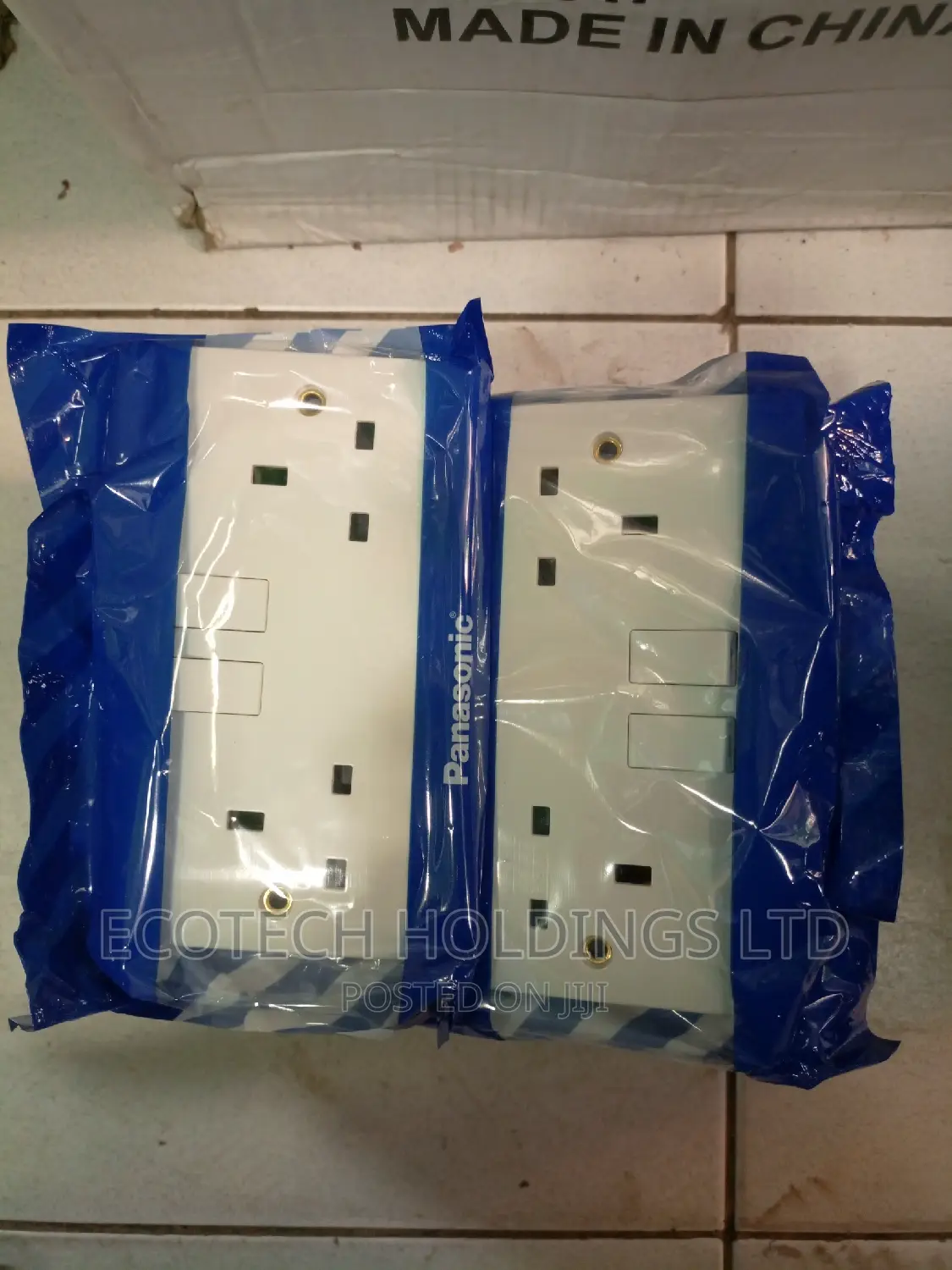 Panasonic Double Sockets.
