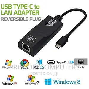 Type-c To RJ45 Gigabit Ethernet Network Adapter, Type C Adap