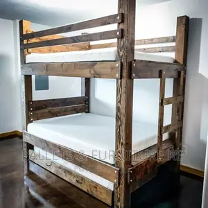 Burned Effect Bunk Bed