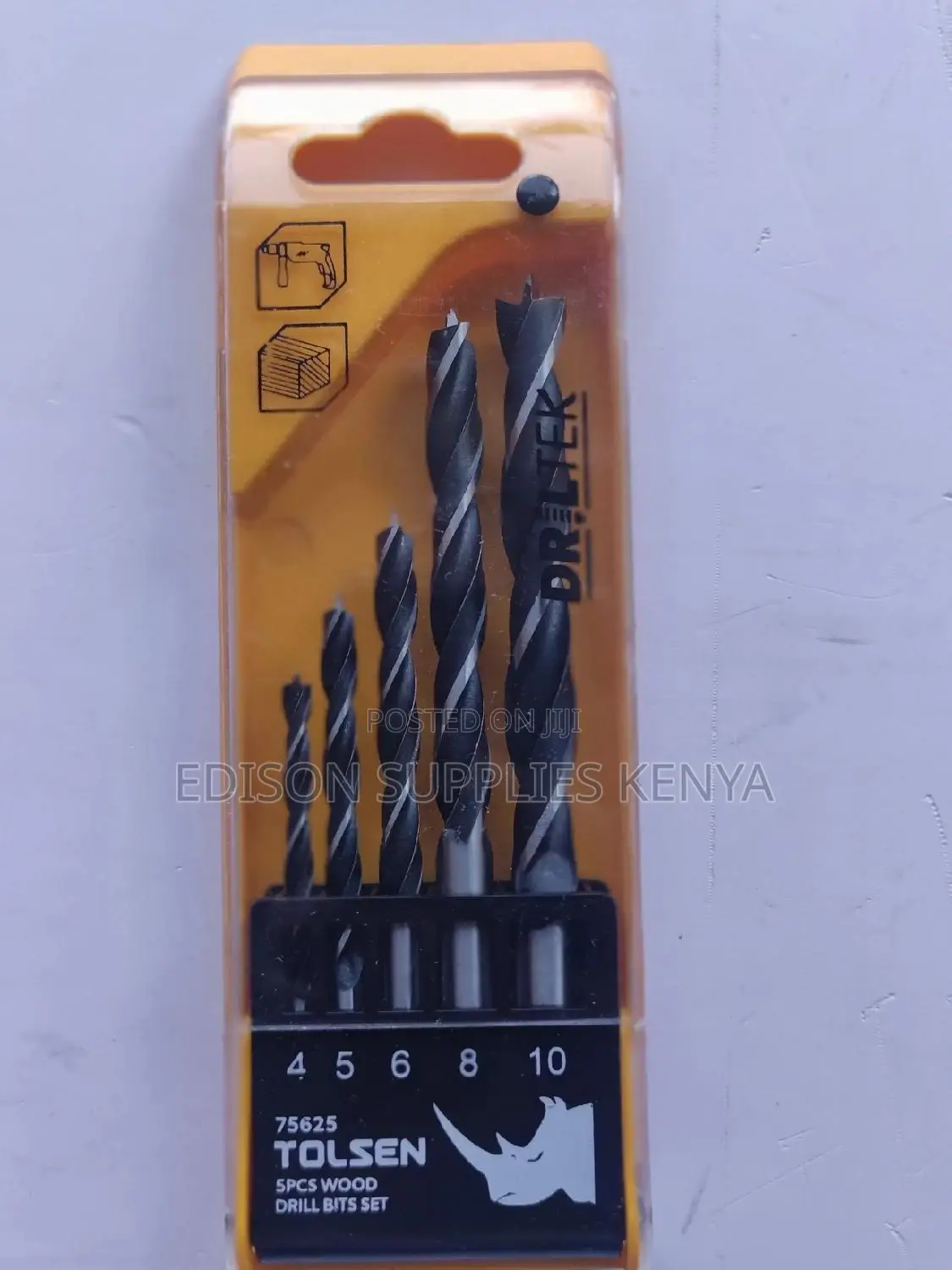 Wood Drill Bits Tolsen 5pcs Wood Drill Bits Set 75625