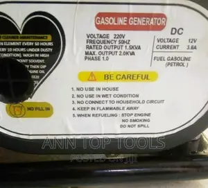 Honda 1.5kva Petrol Generator