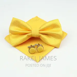 Yellow Bowtie Set.