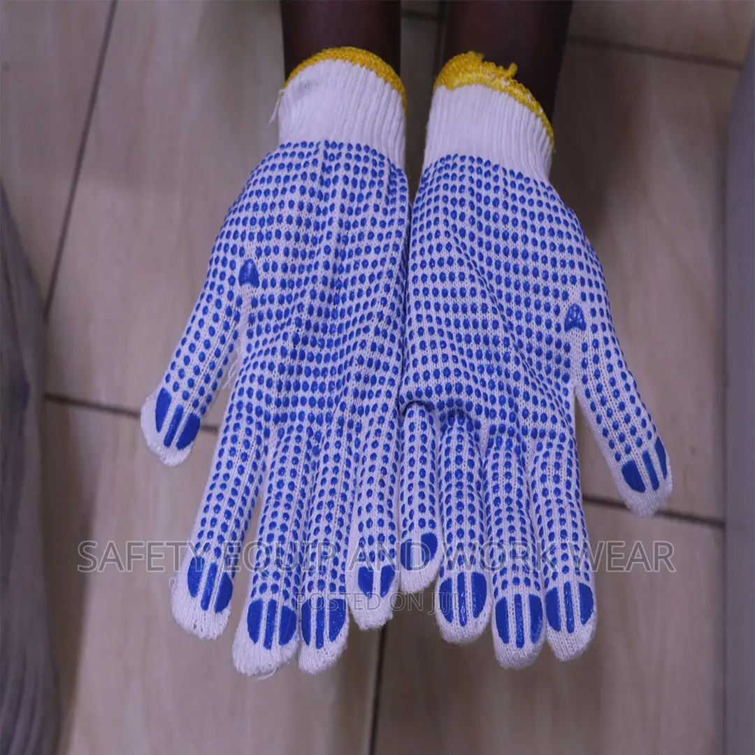 Portable Cotton Dotted Gloves