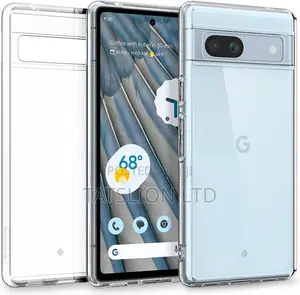 Case for Google Pixel 7A Silicone Case Clear Slim Bu