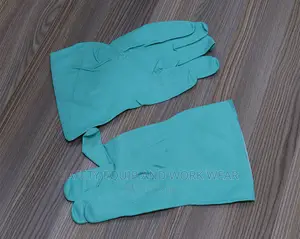 Nitrile Green Gloves
