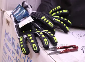 Anti Impact Resistant Cut Nitrile Glove