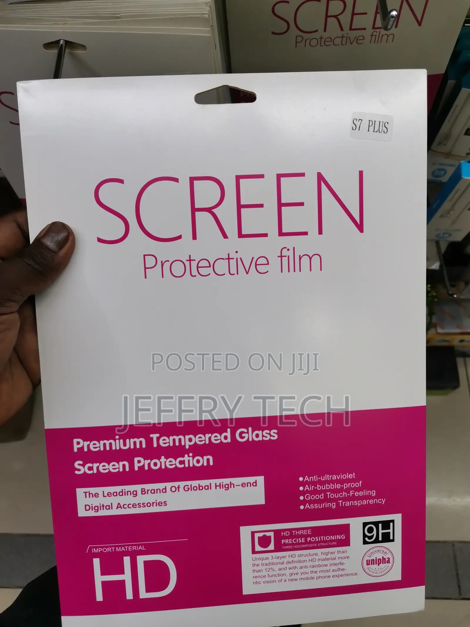Samsung Galaxy Tab S7plus Screen Protector Tempered Glass