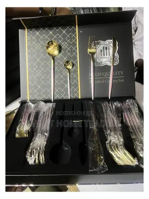 High Polished Cutlery Set 24 PCS