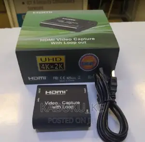 Streaming USB 3.0 HDMI Video Capture With Loop Out