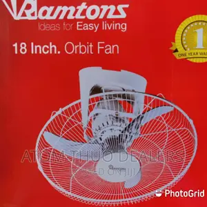 Ramtons 18 Inches Orbit Fan-Steel Blades 