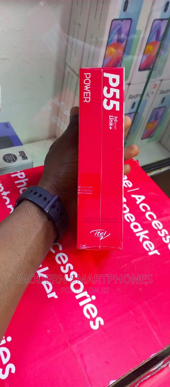 New Itel P55 Plus 128 GB Black