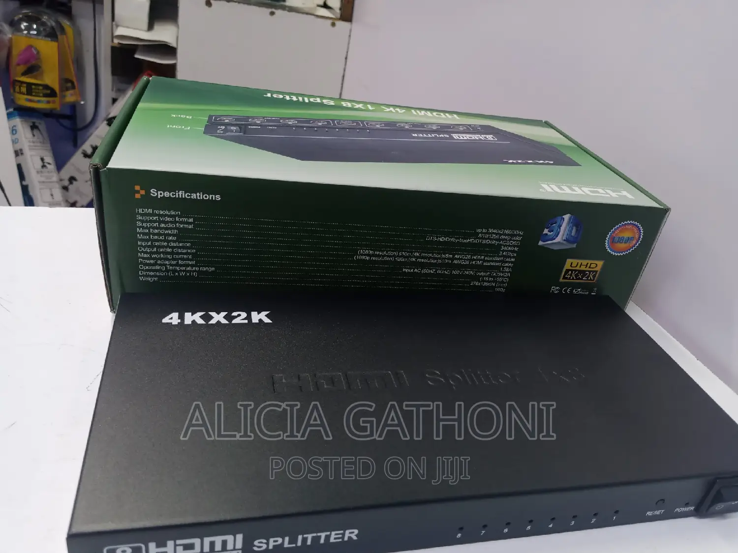 8 Ports HDMI Splitter