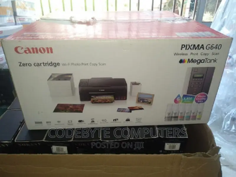 Canon PIXMA G640 Printer- (6 Colors Printer)