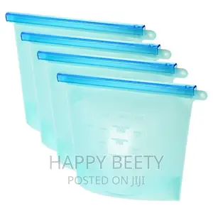 Reusable Silicone Fridge Bags