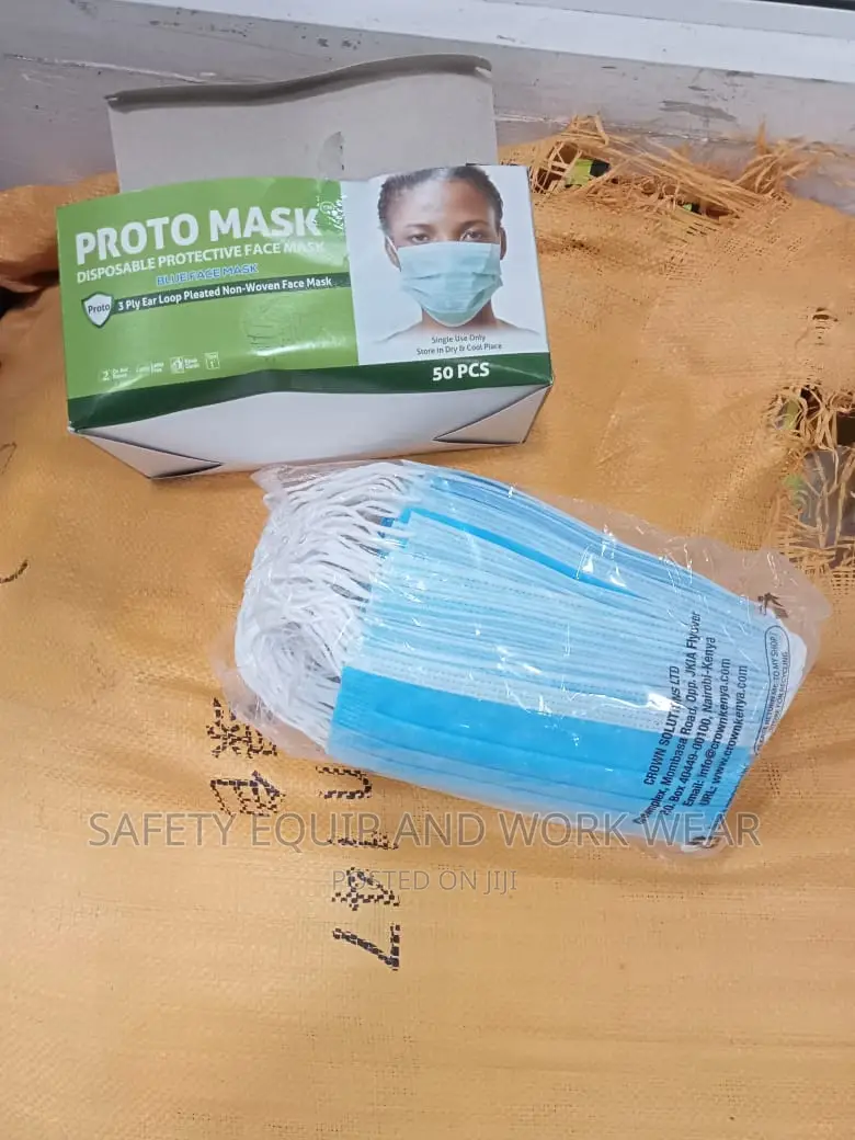 Proto Comfortable Blue Face Mask