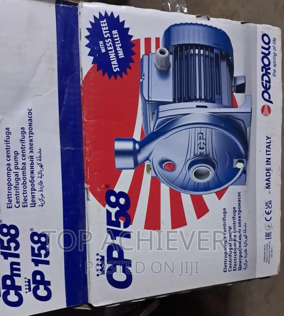 Davis Shirtliff Pedrollo Pump 1hp