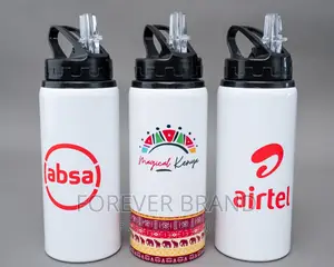 600ml White Sublimation Bottles