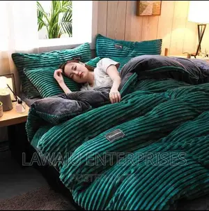 Jungle Green Warm Duvet Set