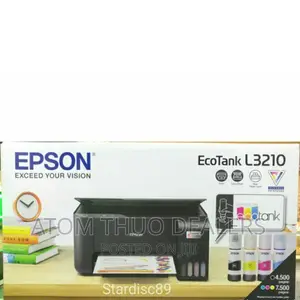 Epson L3210 Ecotank A4 Printer All in One Injet Printer