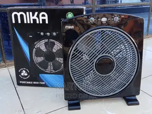 Mika Box Fan, 12", Square