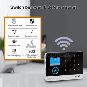 Alarm System With App Control and SIM Card