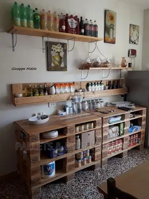 Pallet Kitchen Cabinet