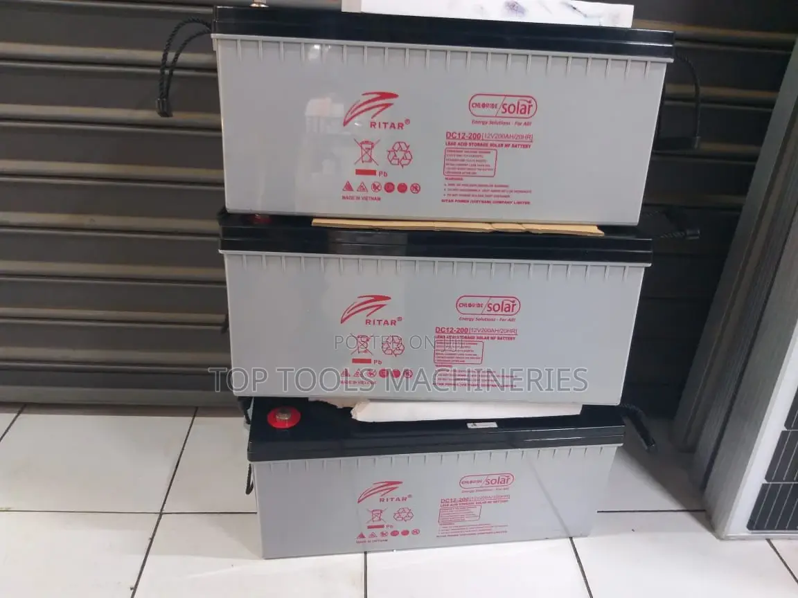 Original Ritar 200ah Deep Cycle Battery