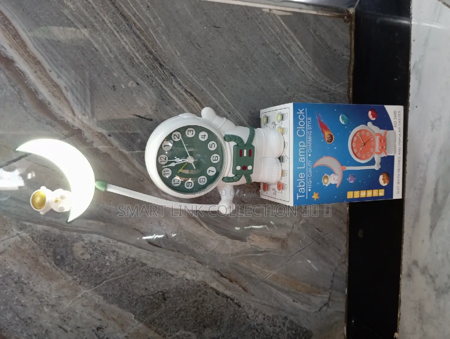 Table Lamp Clock