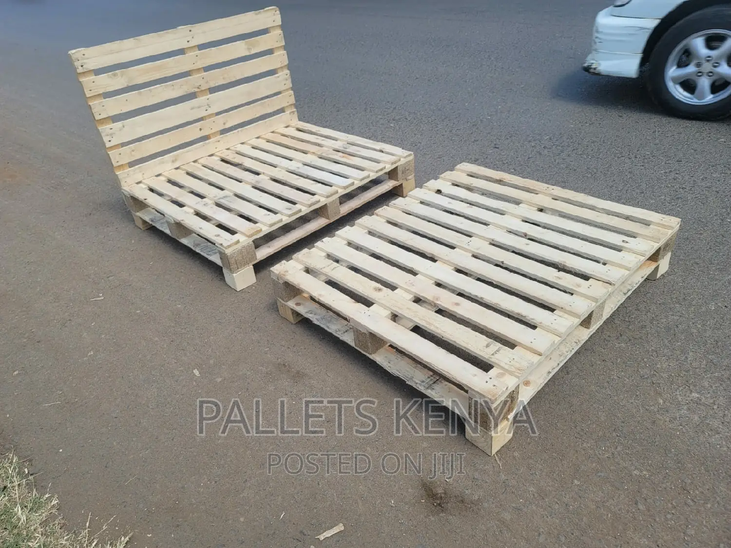 Pallet Bed- 4*6 Raised Pallet Bed. (FD04)