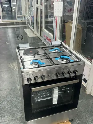 Von 55 by 60 Stainless (Gas Sensor) 3+1 Cooker