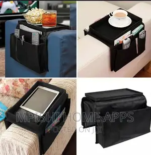 Couch Sofa Arm Rest Organizer.
With Top Tray