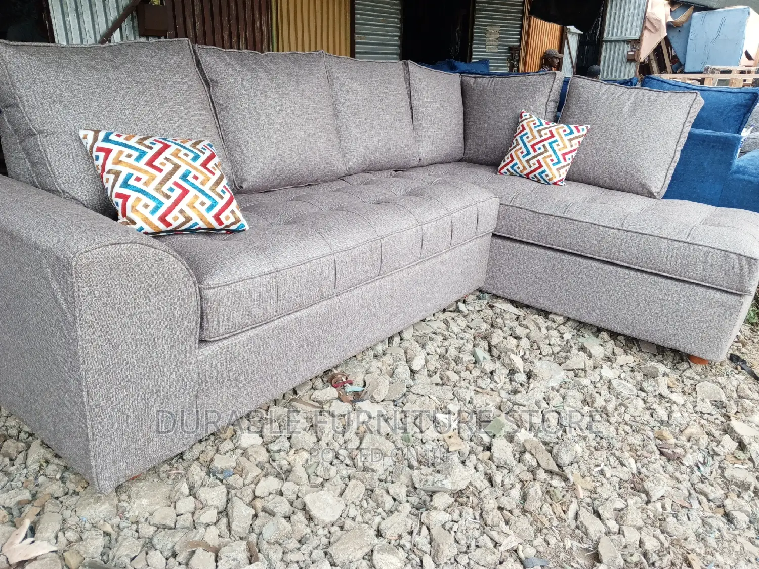 Smart L Shape Sofa and a Table