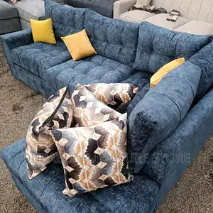 Blue Coner Seat Sofa