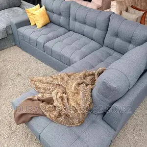 6 Seater L Shape Sofa and a Table