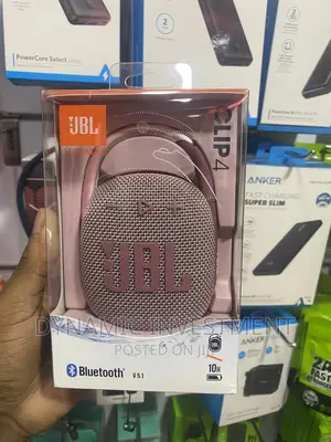 JBL Clip 4 - Portable Mini Bluetooth Speaker-Pink