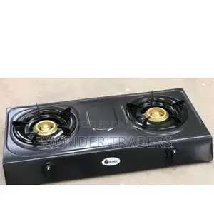 Nunix Stainless Steel Black Gas Cooker,