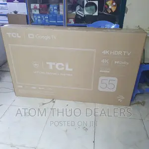 TCL 55T635 55” Smart Frameless, Ultra HD Android Tv 