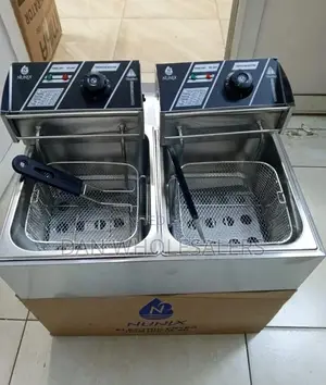 Nunix Df-6s Electric Double Deep Fryer