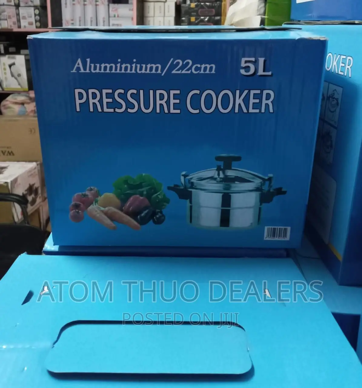 5 LTRS Aluminium Pressure Cooker