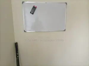 Dry Erase White Board 60cm by 90cm Imported