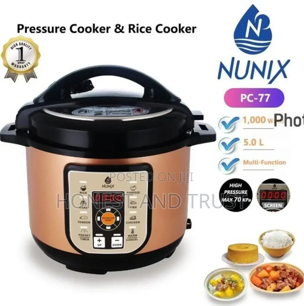 Nunix Pc 77 Pressure Cooker