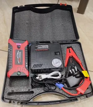 High Power Portable Car Jump Starter Kit and Air Compressor