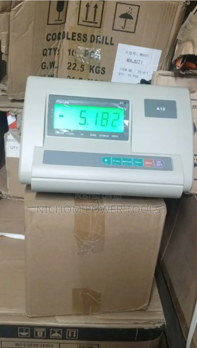 A12 Gas Weighing Scale Indicator